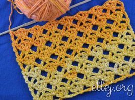 Узор Фишки крючком