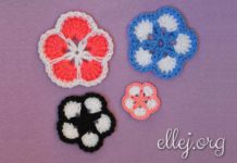 Simple Two-Color Flower Simple Two-Color Flower