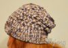 Демисезонная шапка-бини Демисезонная шапка-бини крючком