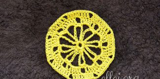 Круглый мотив Круглый мотив крючком