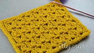 Узор Копытца крючком