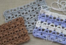 Узор Корзинки Узор Корзинки крючком