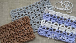 Узор Корзинки крючком