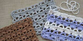 Узор Корзинки Узор Корзинки крючком