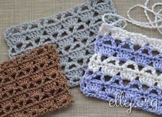 Узор Корзинки Узор Корзинки крючком