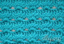 Узор Лагуна Простой Узор крючком Лагуна