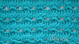 Простой Узор крючком Лагуна