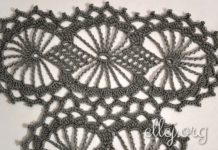 Турецкое ленточное кружево Ленточное кружево. Турецкая салфетка.