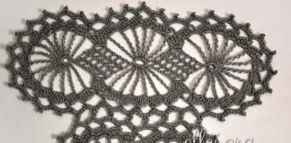 Турецкое ленточное кружево Ленточное кружево. Турецкая салфетка.