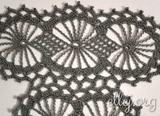 Турецкое ленточное кружево Ленточное кружево. Турецкая салфетка.