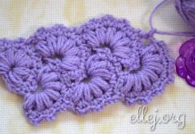 Ленточное кружево №1 Ленточное кружево с пышными столбиками