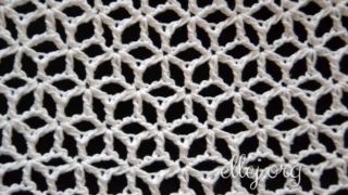Сеточка Мерседес крючком