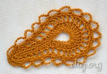 Пейсли. Мотив в форме капельки Мотив в форме капельки. Пейсли крючком