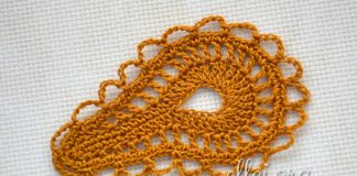 Пейсли. Мотив в форме капельки Мотив в форме капельки. Пейсли крючком