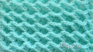 Узор крючком Волны Океана