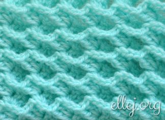 Узор Волны Океана Узор крючком Волны Океана