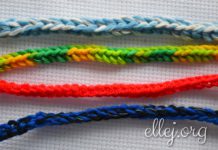 Очень простой шнур Очень простой шнур крючком