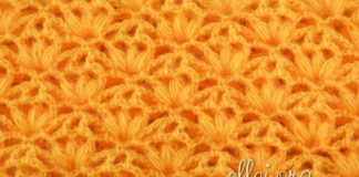 Узор с пышными трилистниками Узор с пышными трилистниками