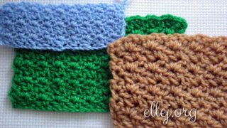 Узор Плетень крючком