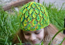 Летняя панамка Падающие листья Летняя панамка Падающие листья