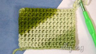 Плотный двойной узор