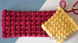 Плотный рельефный узор