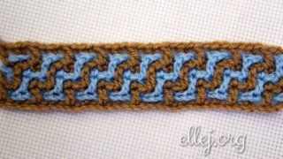 Узор с переплетениями