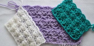 Узор «Сирень» Узор крючком Сирень