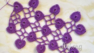 Узор с листочками (сердечками)