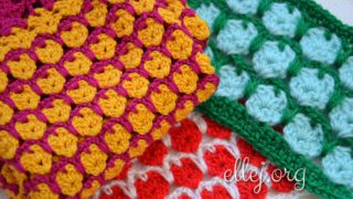 Разноцветный Узор Джелли крючком