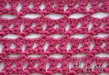 Узор «Квадратики» Узор крючком Квадратики