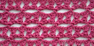 Узор «Квадратики» Узор крючком Квадратики