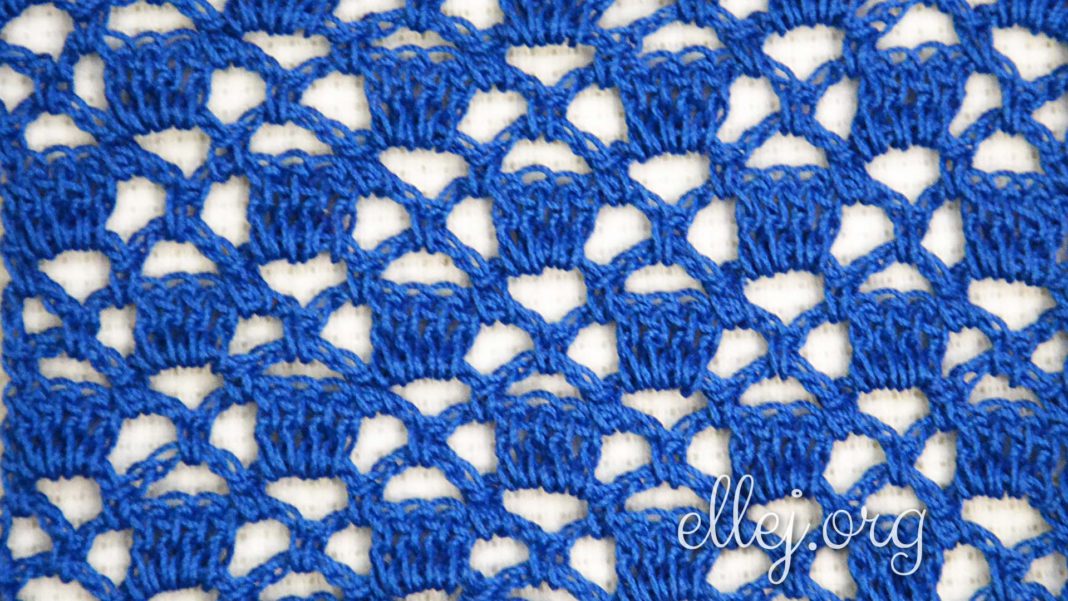 openwork crochet stitch 004