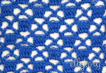 Openwork crochet stitch 004 openwork crochet stitch 004