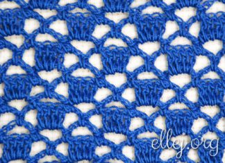 Openwork crochet stitch 004 openwork crochet stitch 004