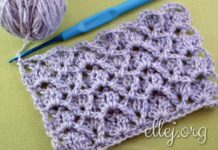 Embossed double-sided stitch 034