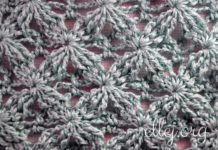 Velvet Stars Crochet Stitch