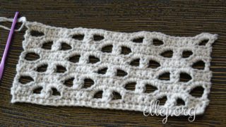 Ажурный волнистый узор