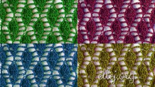 Узор Листья на паутинке