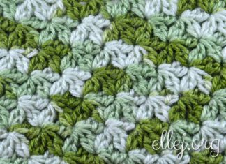 Узор звездочки-цветочки по кругу Узор звездочки-цветочки по кругу крючком
