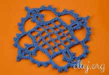 Crochet Lace Square Motif