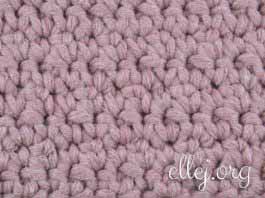 Удлиненный столбик без накида