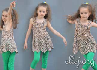 Топ для девочки «Блестящий меланж» Описание. Топ крючком для девочки Блестящий меланж