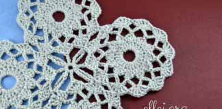 Ажурные многоугольные мотивы • Безотрывное вязание Ажурные многоугольные мотивы • Безотрывное вязание