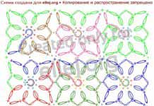 Шаль клематис схема и описание