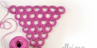 Кружочки из столбиков без накида Кружочки из столбиков без накида