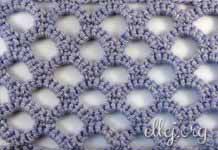 Узор с дырочками 045 Ажурный узор 045