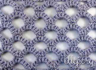 Узор с дырочками 045 Ажурный узор 045