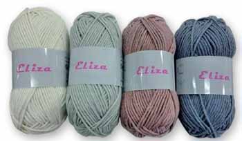 Пряжа «ELIZA», 50%, Cotton 50%, Acrylic, 110 м, 100 г