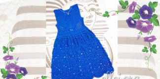 Платье из мотивов «Ледяные узоры» Платье из мотивов "Ледяные узоры"